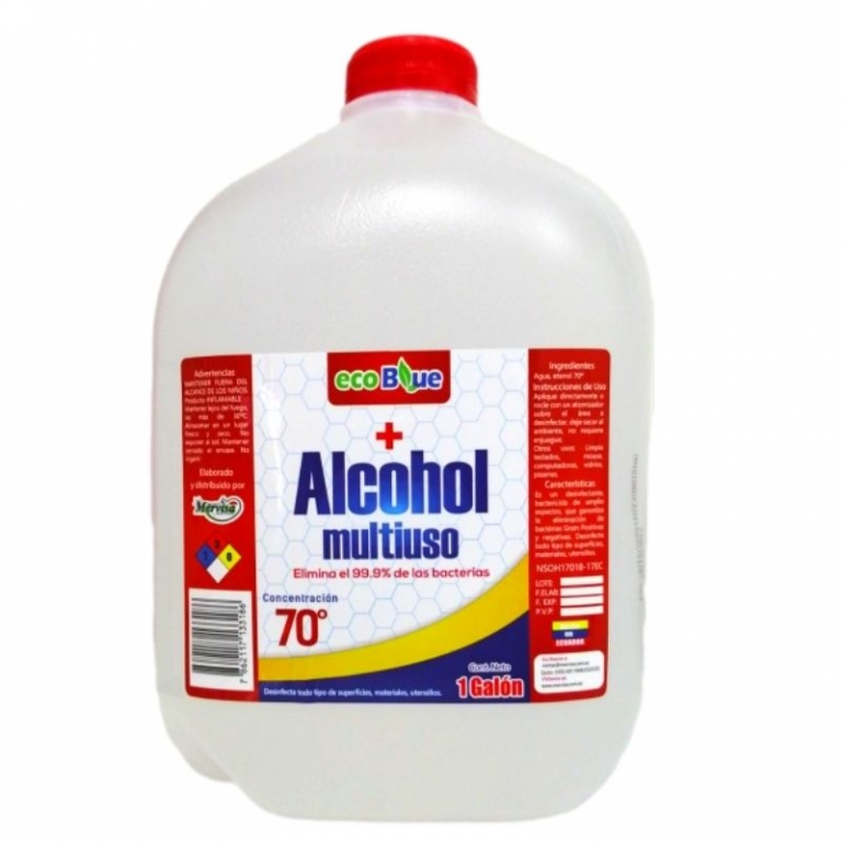 ALCOHOL ANTISEPTICO 70% GALON